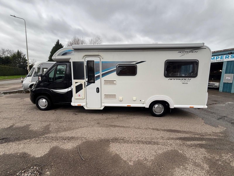 Black 2016 Bailey Approach Autograph 765 2.2 HDi Peugeot Boxer Euro 5 130 ps in Ashford